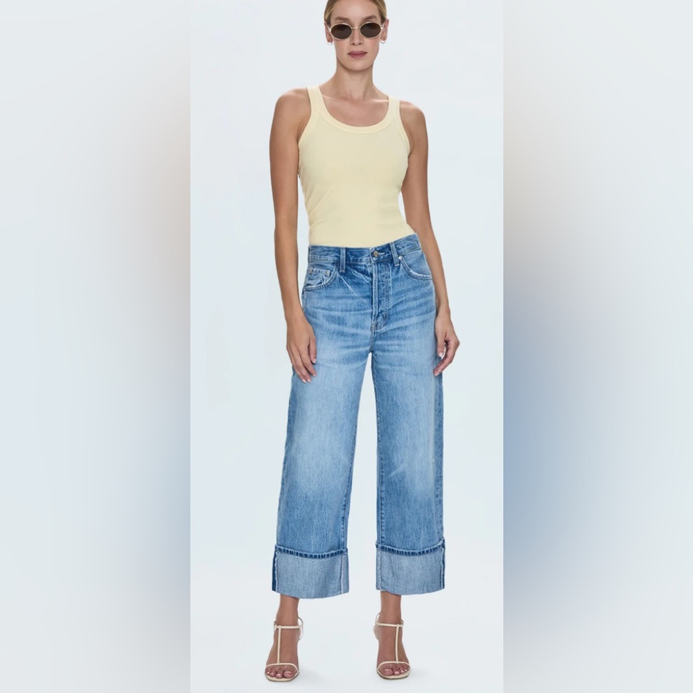 Zara Light Blue Flare Jeans